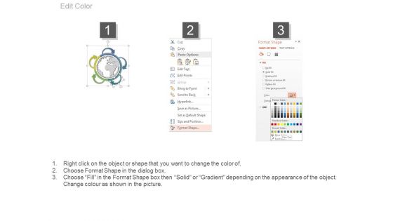 Connected Objectives Progress Tracking Ppt Slides