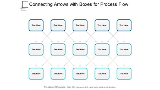 Connecting Arrows With Boxes For Process Flow Ppt PowerPoint Presentation Show Picture