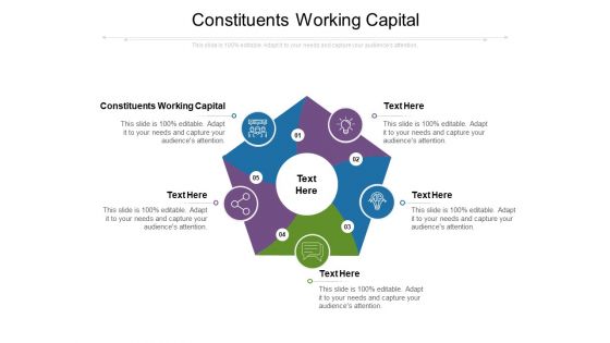 Constituents Working Capital Ppt PowerPoint Presentation Show Aids Cpb