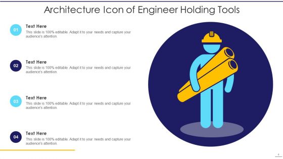 Construction Design Icon Ppt PowerPoint Presentation Complete Deck With Slides