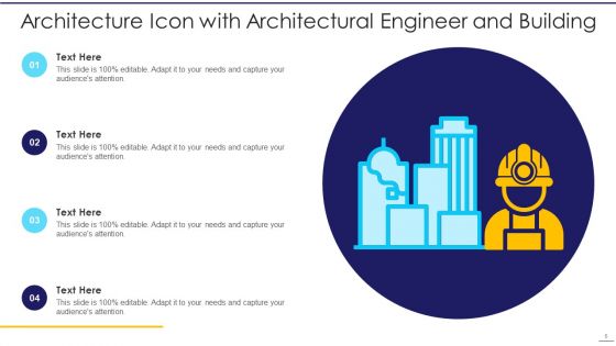 Construction Design Icon Ppt PowerPoint Presentation Complete Deck With Slides