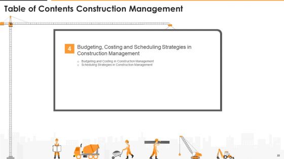 Construction Management For Optimizing Resource Efficiency And Labor Capacity Ppt PowerPoint Presentation Complete With Slides