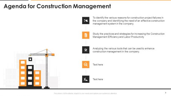 Construction Management For Optimizing Resource Efficiency And Labor Capacity Ppt PowerPoint Presentation Complete With Slides