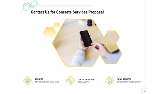 Construction Material Service Proposal Ppt PowerPoint Presentation Complete Deck With Slides