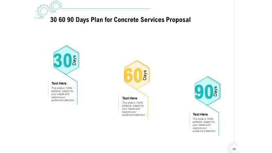 Construction Material Service Proposal Ppt PowerPoint Presentation Complete Deck With Slides