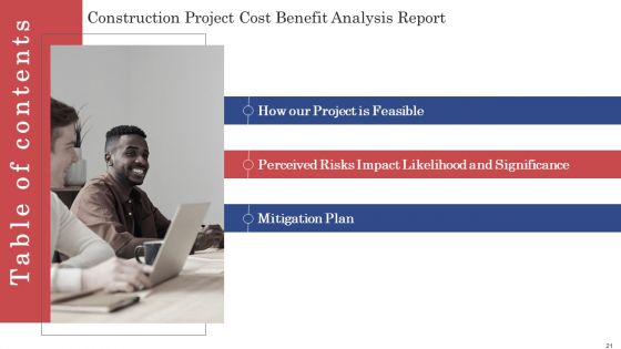 Construction Project Cost Benefit Analysis Report Ppt PowerPoint Presentation Complete Deck With Slides