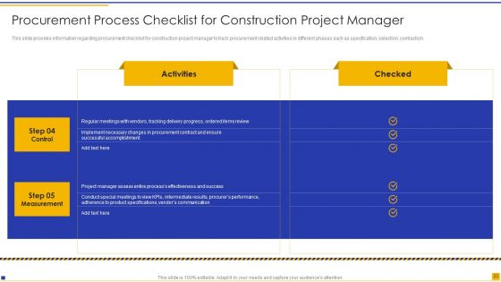 Construction Project Instructions Playbook Ppt PowerPoint Presentation Complete Deck With Slides