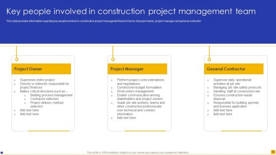 Construction Project Instructions Playbook Ppt PowerPoint Presentation Complete Deck With Slides