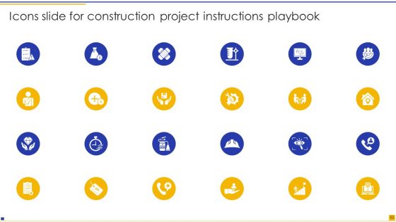 Construction Project Instructions Playbook Ppt PowerPoint Presentation Complete Deck With Slides