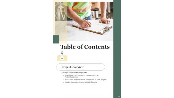 Construction Project Management Playbook Template