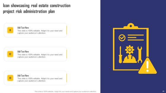 Construction Project Risk Administration Ppt PowerPoint Presentation Complete Deck With Slides