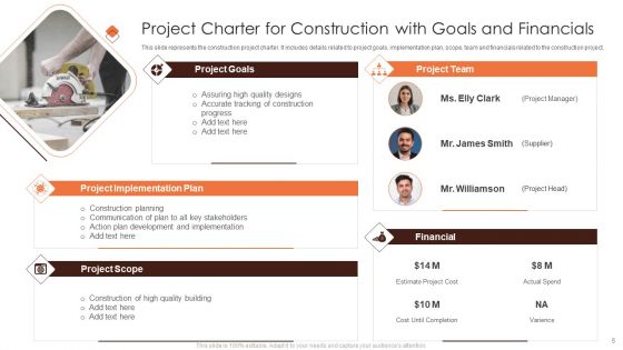 Construction Project Statement Ppt PowerPoint Presentation Complete With Slides