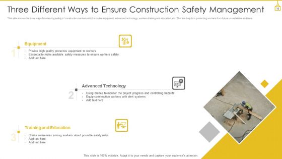 Construction Safety Management Ppt PowerPoint Presentation Complete With Slides