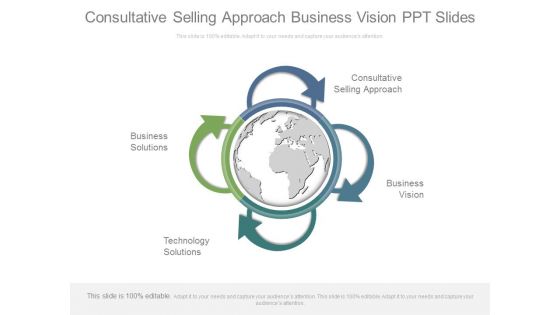 Consultative Selling Approach Business Vision Ppt Slides