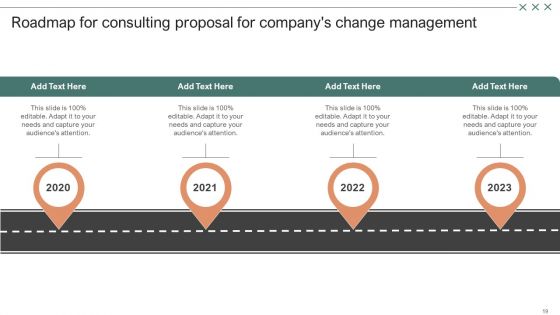 Consulting Proposal For Companys Change Management Ppt PowerPoint Presentation Complete Deck With Slides