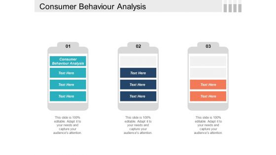 Consumer Behaviour Analysis Ppt PowerPoint Presentation Ideas Slide Download Cpb