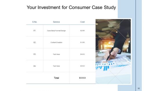 Consumer Case Study Proposal Ppt PowerPoint Presentation Complete Deck With Slides