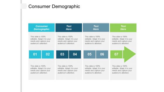Consumer Demographic Ppt Powerpoint Presentation Slides Master Slide Cpb