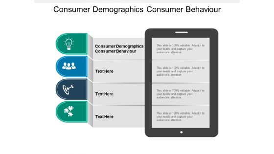 Consumer Demographics Consumer Behaviour Ppt PowerPoint Presentation Slides Images