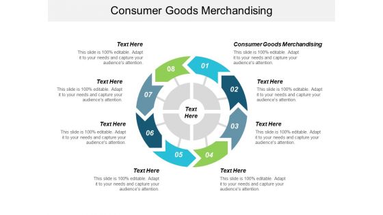 Consumer Goods Merchandising Ppt PowerPoint Presentation Pictures Themes Cpb