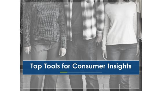 Consumer Insights Ppt PowerPoint Presentation Complete Deck With Slides