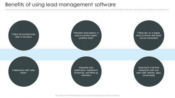 Consumer Lead Generation Process Benefits Of Using Lead Management Software Brochure PDF Consumer Lead Generation Process Benefits Of Using Lead Management Software Brochure PDF