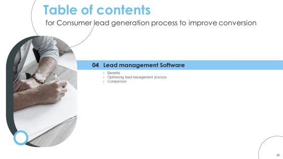 Consumer Lead Generation Process To Improve Conversion Ppt PowerPoint Presentation Complete Deck With Slides