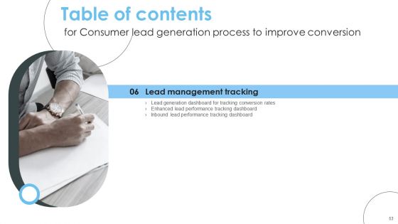 Consumer Lead Generation Process To Improve Conversion Ppt PowerPoint Presentation Complete Deck With Slides