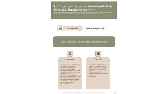 Consumer Privacy And Performance Playbook Template