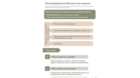Consumer Privacy And Performance Playbook Template