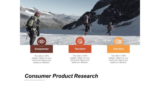 Consumer Product Research Ppt PowerPoint Presentation Icon Elements Cpb