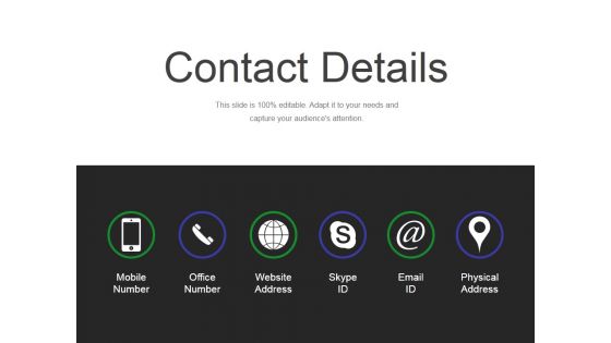 Contact Details Ppt PowerPoint Presentation Information