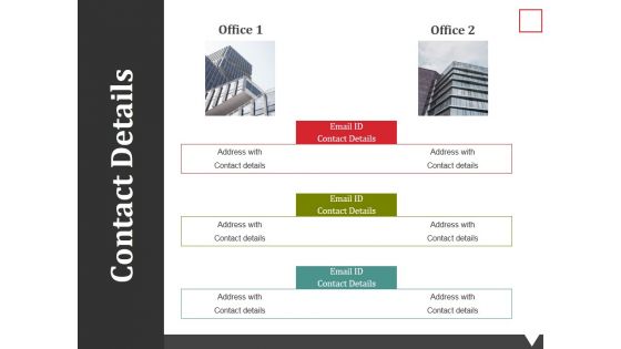 Contact Details Ppt PowerPoint Presentation Layouts Icon