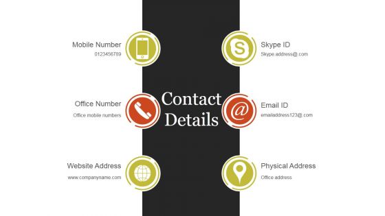 Contact Details Ppt PowerPoint Presentation Shapes