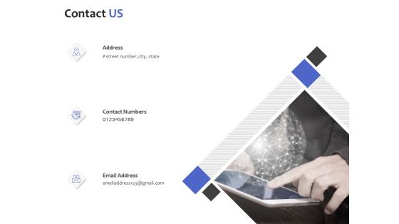 Contact Us Management Ppt PowerPoint Presentation Pictures Summary