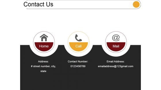 Contact Us Ppt PowerPoint Presentation Information