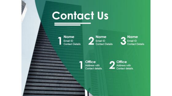 Contact Us Ppt PowerPoint Presentation Outline Graphics Example