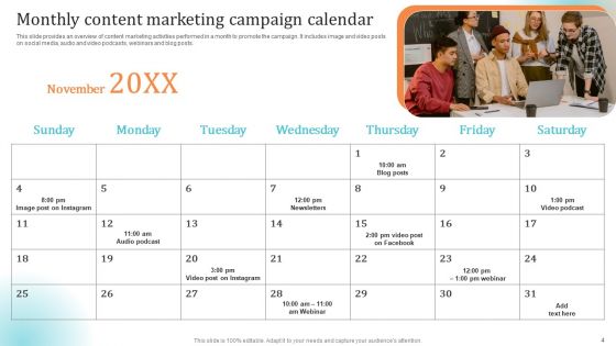 Content Advertising Campaign Ppt PowerPoint Presentation Complete Deck With Slides