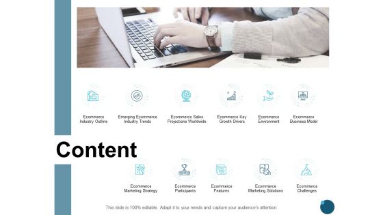 Content Ecommerce Key Growth Drivers Ppt PowerPoint Presentation Infographics Visual Aids