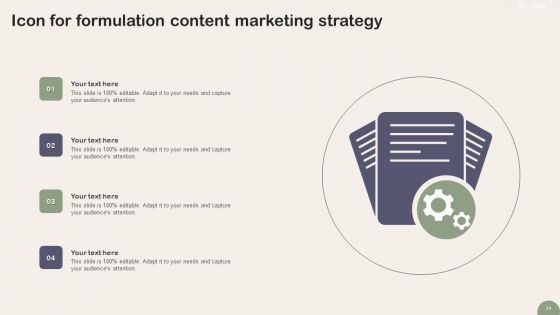 Content Formulation Ppt PowerPoint Presentation Complete Deck With Slides