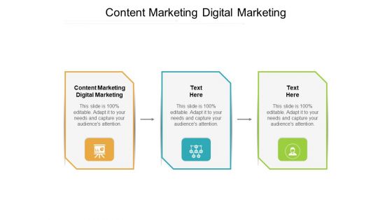 Content Marketing Digital Marketing Ppt PowerPoint Presentation Ideas Format Cpb Pdf