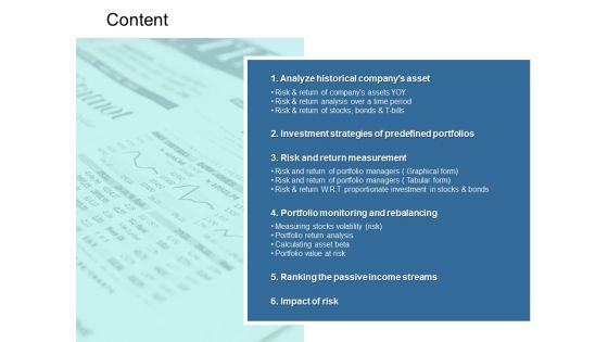Content Measurement Ppt PowerPoint Presentation Ideas Graphics Example