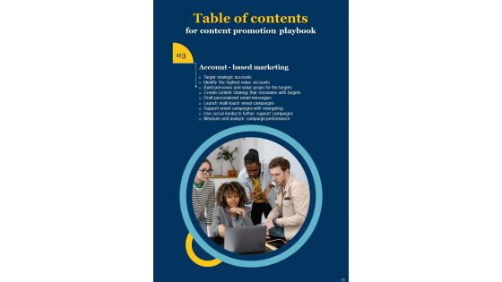 Content Promotion Playbook Template