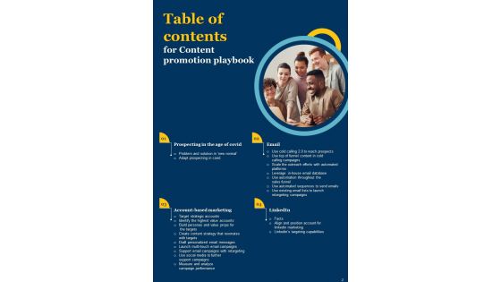 Content Promotion Playbook Template