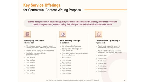 Content Writer Proposal Template Ppt PowerPoint Presentation Complete Deck With Slides