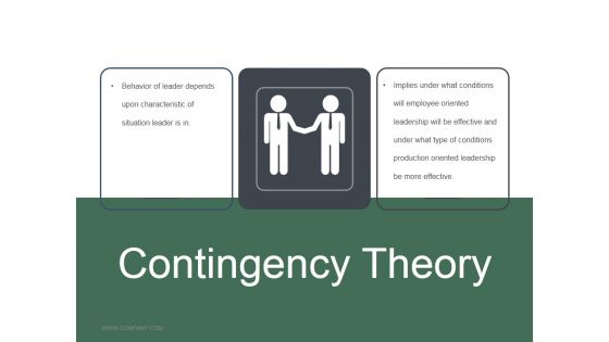 Contingency Theory Ppt PowerPoint Presentation Outline