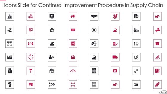 Continual Improvement Procedure In Supply Chain Ppt PowerPoint Presentation Complete Deck With Slides