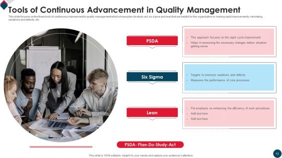 Continuous Advancement Ppt PowerPoint Presentation Complete Deck With Slides