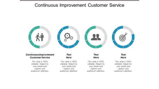 Continuous Improvement Customer Service Ppt PowerPoint Presentation Inspiration Graphics Pictures