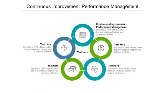 Continuous Improvement Performance Management Ppt PowerPoint Presentation Outline Rules Cpb Pdf